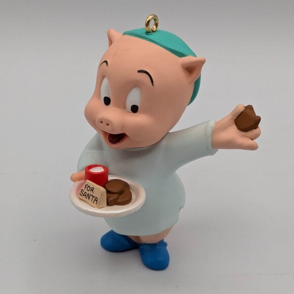 Hallmark Keepsake Porky Pig - Looney Tunes Collection 1993 Christmas Ornament - Picture 1 of 10